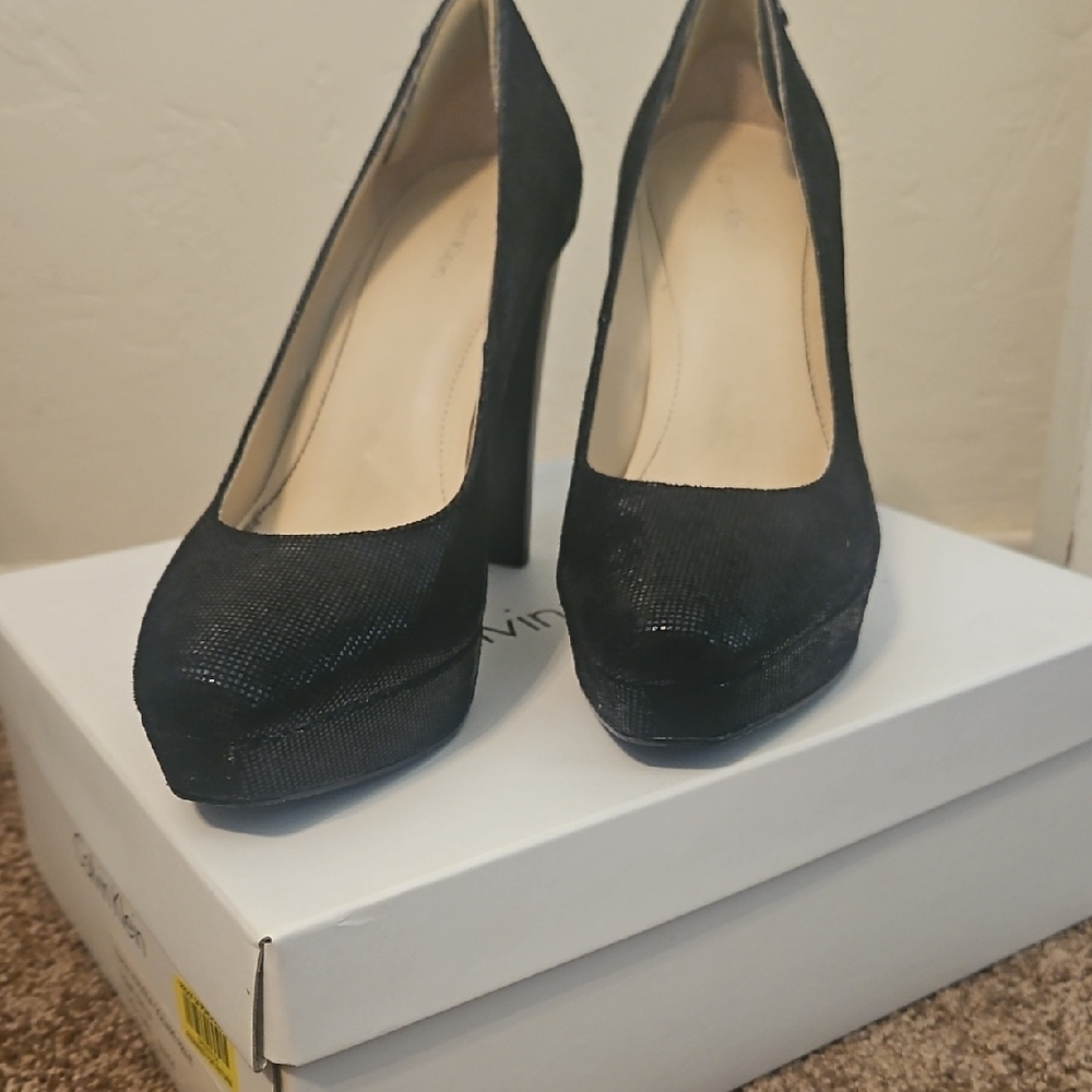 Calvin Klein Elegant Black Heels